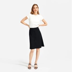 Everlane — Japanese GoWeave Swing Skirt